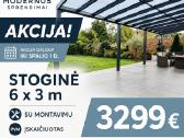 Aliuminio Stogine aliumine Pavesine Terasos gamyb - nuotraukos Nr. 3
