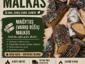 Sausos Beržinės Ir Maišytos Skaldytos Malkos - nuotraukos Nr. 2