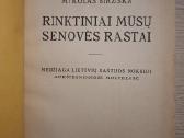 Mykolas Biržiška. Rinktiniai mūsų senovės raštai - nuotraukos Nr. 2