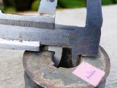 Metalinis skriemulys škivas variklio ašies 6,5cm - nuotraukos Nr. 7