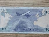 1993 metų 10 litų Unc - nuotraukos Nr. 2