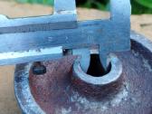 Metalinis skriemulys škivas 100 mm, ašis 20 mm - nuotraukos Nr. 4