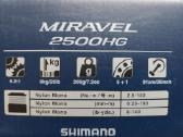 Ritė Shimano Miravel 2500 Hg - nuotraukos Nr. 3