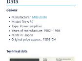 Mitsubishi Da-a30, Da-p30, Da-f30 komplektas - nuotraukos Nr. 13