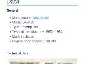 Mitsubishi Da-a30, Da-p30, Da-f30 komplektas - nuotraukos Nr. 18