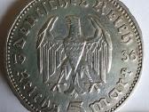 1936 Vokietija 5 markės - nuotraukos Nr. 2