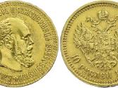 Perku Carines Rusijos auksines monetas