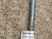 Srieginiai strypai cinkuoti 2m. D14 M14 2vnt - nuotraukos Nr. 2