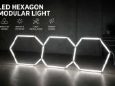 Modernus LED šviestuvas Hexagon - nuotraukos Nr. 2