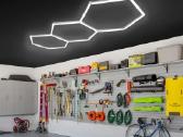 Modernus LED šviestuvas Hexagon - nuotraukos Nr. 9