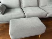 Magrės baldų sofa su pufu Jazz - nuotraukos Nr. 2