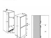 Montuojamas šaldytuvas Electrolux Enn2859aow - nuotraukos Nr. 2