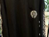 Chrome Hearts juodi marškinėliai ilgomis rankovėmi - nuotraukos Nr. 2
