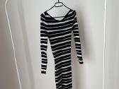 H&m dryžuota prigludusi midi suknelė S dydis - nuotraukos Nr. 4