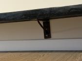 Vientisa ąžuolo masyvo lenta / TV lentyna, 310 cm - nuotraukos Nr. 4