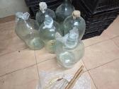 20 l. vintažiniai stiklo buteliai - nuotraukos Nr. 3
