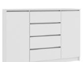 Komoda 2d4s 120, balta - nuotraukos Nr. 4