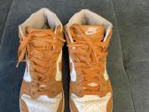 Nike Dunk High oranžiniai/balti sportbačiai - nuotraukos Nr. 3