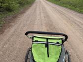 Croozer for two dviračiui ir bėgimui - nuotraukos Nr. 2
