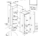 Montuojama šaldytuvas 9000serijos Aeg Nsc9v181cs - nuotraukos Nr. 5