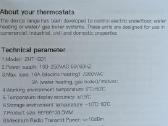 Moes Zigbee grindų šildymo termostatas 16a - nuotraukos Nr. 4