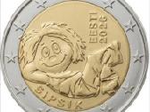 Estijos proginės 2 eurų monetos (Unc) Atnaujintas - nuotraukos Nr. 11