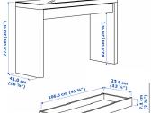 Malm tualetinis staliukas ikea - nuotraukos Nr. 2