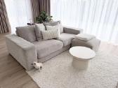 Magrės baldai sofa ir Jysk pufas - nuotraukos Nr. 2