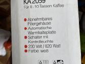 Kavos virimo aparatas Clatronic Ka 2059 - nuotraukos Nr. 9