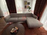 Kauno baldų L formos boucle sofa - nuotraukos Nr. 3