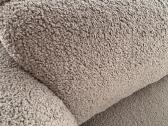 Kauno baldų L formos boucle sofa - nuotraukos Nr. 4