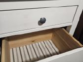 Ikea Hemnes balta komoda, 5 stalčių, 1305739 cm - nuotraukos Nr. 2