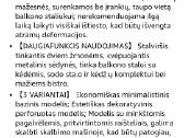 Vingli sulankstomas stalas ir kėdės - nuotraukos Nr. 5