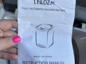 Nauja automatinė skalbimo mašina Leadzm 5 kg - nuotraukos Nr. 7