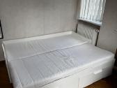 Brimnes Ikea, Kušetės rėmas su 2 stalčiais. - nuotraukos Nr. 4
