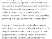 Odos bazlamas po įkandimų, nuo slogos ir skausmo - nuotraukos Nr. 2