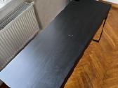 Ikea-micke. Rašomasis stalas, juodas, 142x50. - nuotraukos Nr. 2