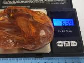 Gintaro grynuolis 64gr - nuotraukos Nr. 6