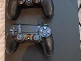 Ps4 Slim 1tb + 2 pulteliai + 9 žaidimai - nuotraukos Nr. 2