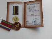 Ukrainos medalis 1989 m. Afganistano dalyviui - nuotraukos Nr. 2