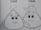 Galvočiukė Čiukė ir Rūšiuotukas Tukas pakuočių kel - nuotraukos Nr. 2