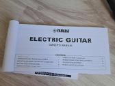 Yamaha Eg 112c elektrinė gitara + kubas + priedai - nuotraukos Nr. 13