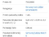 Išmanusis laikrodis samsung galaxy watch 6 - nuotraukos Nr. 2