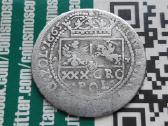 Lenkija 30 grošų sidabras 1665 - nuotraukos Nr. 2