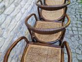 Vintažinės mid century ratango kėdės - nuotraukos Nr. 6