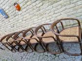 Vintažinės mid century ratango kėdės - nuotraukos Nr. 10