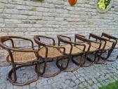 Vintažinės mid century ratango kėdės - nuotraukos Nr. 13
