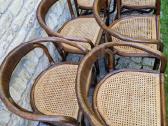Vintažinės mid century ratango kėdės - nuotraukos Nr. 19