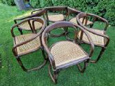 Vintažinės mid century ratango kėdės - nuotraukos Nr. 27