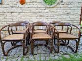 Vintažinės mid century ratango kėdės - nuotraukos Nr. 29